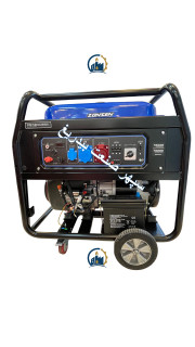 موتوربرق 20 کاوا- 16 کیلووات سه فاز-تکفاز بنزینی دو سیلندر زونشن PB18003-EA-ATS ZONSEN