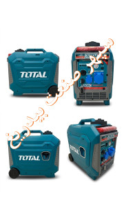 موتور برق بنزینی ۴.۵ کیلووات سایلنت ریموت استارت توتال مدل TP550006EP