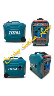 موتور برق بنزینی ۴.۵ کیلووات سایلنت ریموت استارت توتال مدل TP550006EP - کد 9075
